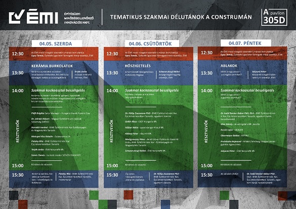 ÉMI Construma 2017 program